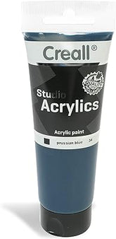 Creall ACRYLICS STUDIO TUBE 120ml 34 Prusian Blue - Al Masam Stationery LLC
